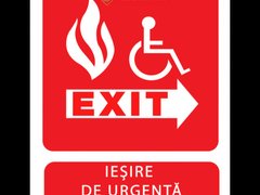 Indicatoare de urgenta pe usa